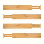 8pcs Bamboo Drawer Dividers - Image 4