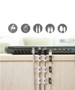 Data Cable Storage Buckle Cable Organizer Wall Sticker - Image 8