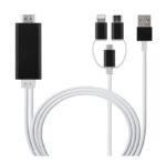 Type-C To HDMI Three In One Mobile Phone Projection Cable - Image 4