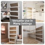 35.4 Inch Wide Clear Plastic Locker For Closet Organizer Storage, Folding Storage Box - Image 5