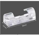 Data Cable Storage Buckle Cable Organizer Wall Sticker - Image 4