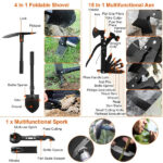 121Pcs Survival Kits Professional Emergency Survival Gear Tactical First Aid Kit Supplies For Outdoor Adventure Camping Hiking Hunting - Image 9