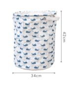 Household cloth dirty clothes basket - Image 2