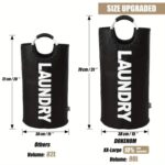 1 Gallon Waterproof Fabric Laundry Basket, Clothing Storage Basket, Household Storage Basket - Image 3