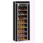 10 Layer 9 Grid Shoe Rack Shelf Storage Closet Organizer Cabinet Multiple Colors - Image 4