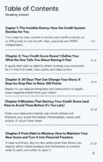 Express Guide +100 Credit Points in 30 Days PDF, Excel and Docs Kit - Image 3