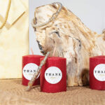 1.5 inch Gold Round thank you stickers Labels Waterproof Stationery Sticker korean Gold Foil Paper Sealing Label Sticker - Image 2