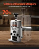 Manual Wire Stripper Stripping Machine 0.06-1 In Hand Crank Or Drill Powered - Image 6