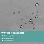 Grey Thermal Grommet Blackout Curtain 50 In. W X 84 In. L - Image 3