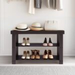 3-Tier Bamboo Shoe Rack Bench, Compact Storage Organizer, 286lb Capacity, Suitable For Entryway Bedroom Living Room Balcony - Image 8