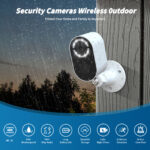 Solar Battery Security Camera Wireless Wifi CCTV Solar Powered Camera Surveill Camera Outdoor - Image 2
