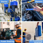 Offset Extension Wrench, Impact Grade Square Drive Adapters For Hard To Reach Fasteners In Tight Spaces 3 Piece Set - Image 2