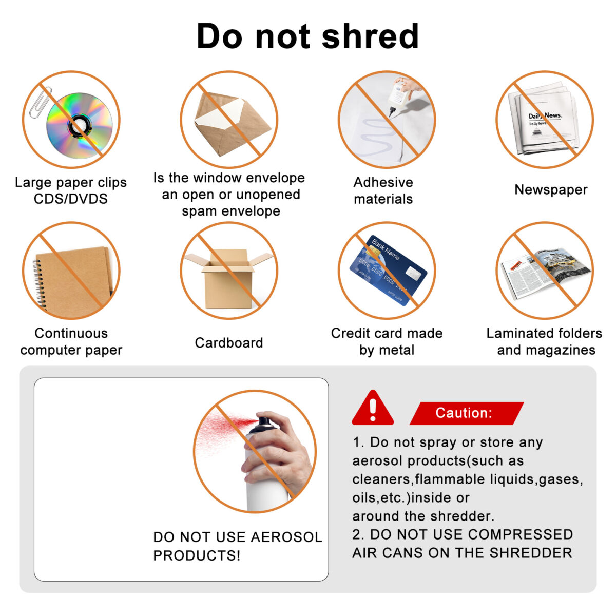 Woolsche 5 Sheet Cross Cut Paper Shredder For Home Use, Jam Proof - Image 9