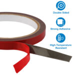 4 Rolls Car Double Sided Tapes Heavy Duty Double Sided Foam Tapes Strong Mounting Adhesive Tapes For Cars Truck Automotive 9.8FT Per Roll - Image 10