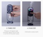 Magic Shadow USB Air Humidifier For Home With Projection Night Lights Ultrasonic Car Mist Maker Mini Office Air Purifier - Image 9