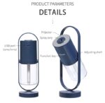 Magic Shadow USB Air Humidifier For Home With Projection Night Lights Ultrasonic Car Mist Maker Mini Office Air Purifier - Image 10