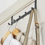 Hooks Over The Door 5 Hooks Home Key Hanging Storage Rack Clothes Coat Hat Towel Hanger Organizer Bathroom Kitchen Accessories - Image 4