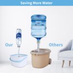 Spin Mop And Bucket With Wringer Set Flat Floor Mop With Clean And Dirty Water Separate System 2 Replaceable Reusable Washable Microfiber Mop Pads - Image 6