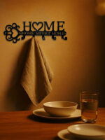 Cozy Home Wall Hooks Set Warm Metal Coat Hangers With Cute Heart Design Perfect - Image 3